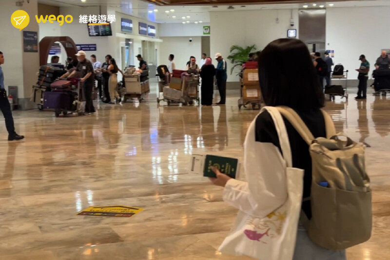 NAIA Airport 第一航廈接駁巴士方向指標
