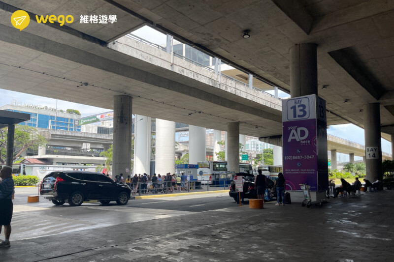 馬尼拉機場到克拉克交通 NAIA Terminal 3 Bay 13 P2P巴士上車地點