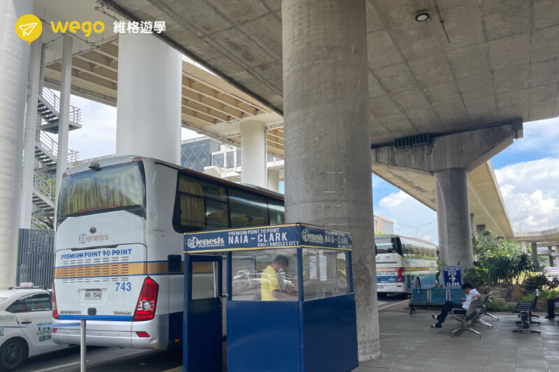 NAIA Terminal 3 前往克拉克 Genesis P2P巴士乘車處