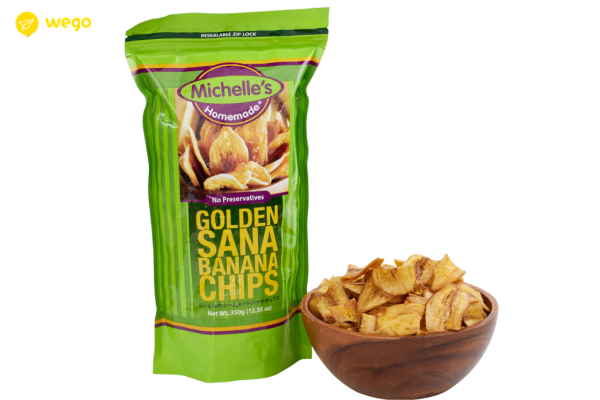 菲律賓Michelle's Golden Sana Banana Chips