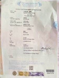 未滿15歲菲律賓WEG公證文件範本