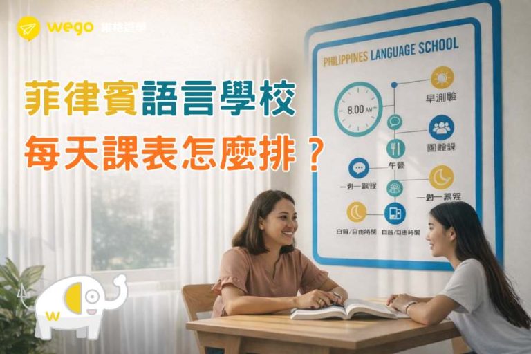 菲律賓語言學校每天課表怎麼排？完整解析一整天上課與生活安排