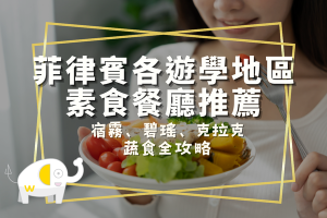 2026菲律賓各遊學地區素食餐廳推薦｜宿霧、碧瑤、克拉克蔬食全攻略